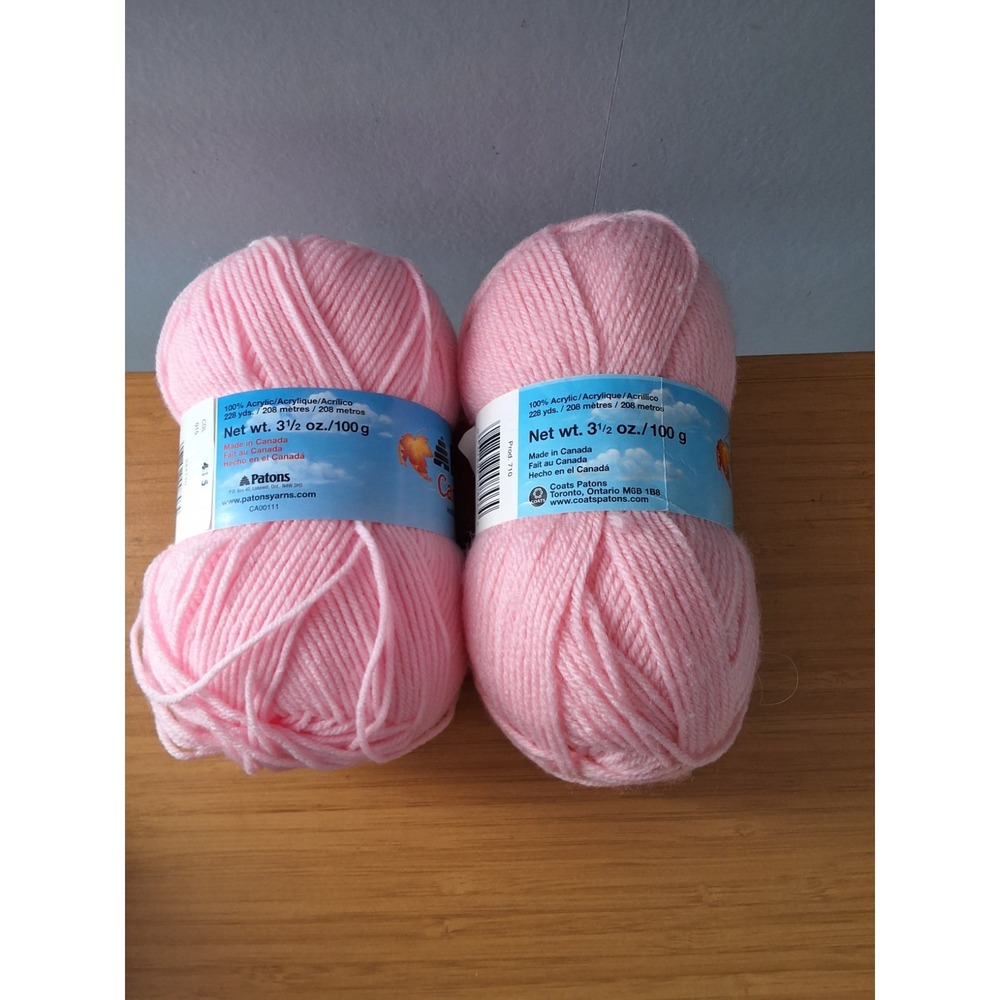 5 Skeins Of Patons Canadiana Yarn. 100% Acrylic, 100g‎ Each. Lot Of 5. NEW - Picture 4 of 8
